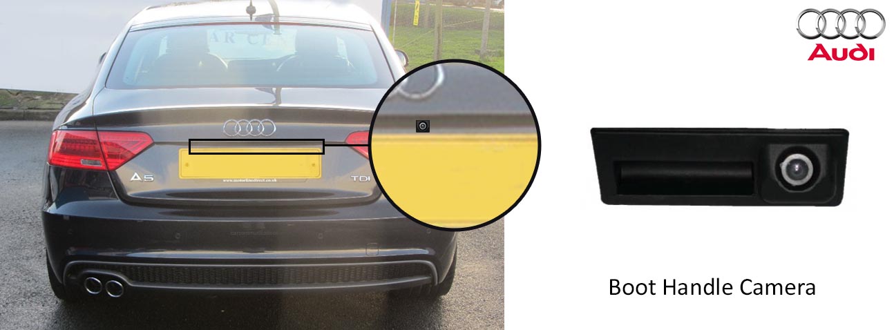 A5 reversing rear view camera